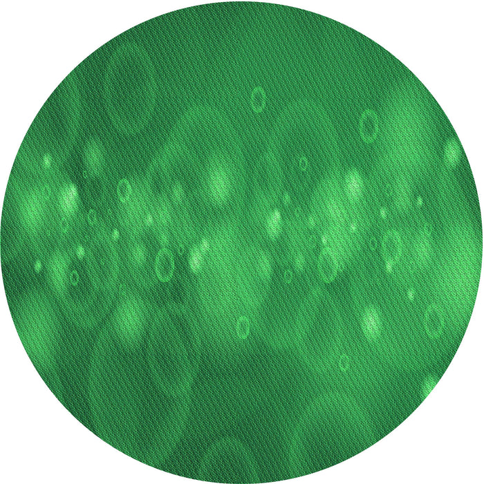 Square Machine Washable Transitional Green Rug in a Living Room, wshpat444grn