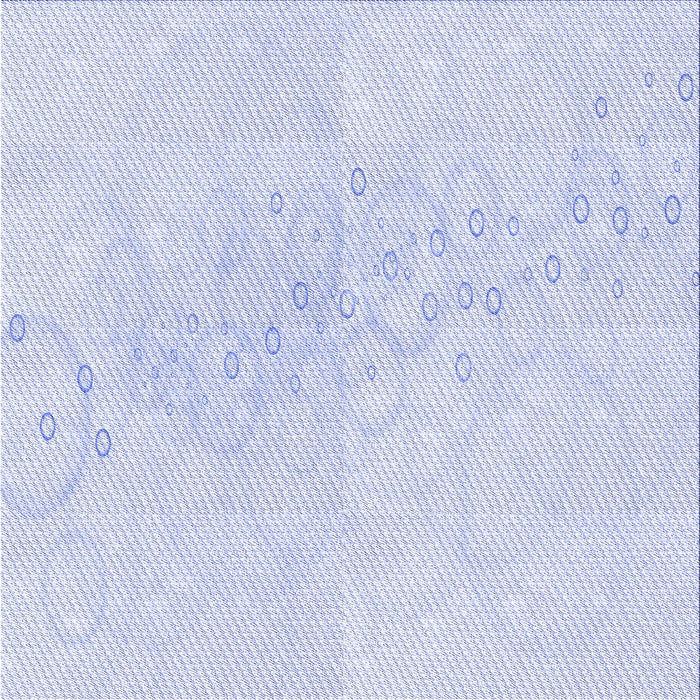 Round Patterned Lavender Blue Rug, pat445blu