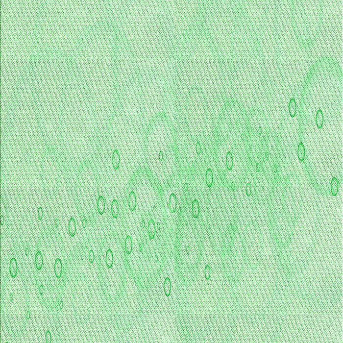 Patterned Mint Green Rug, pat445grn