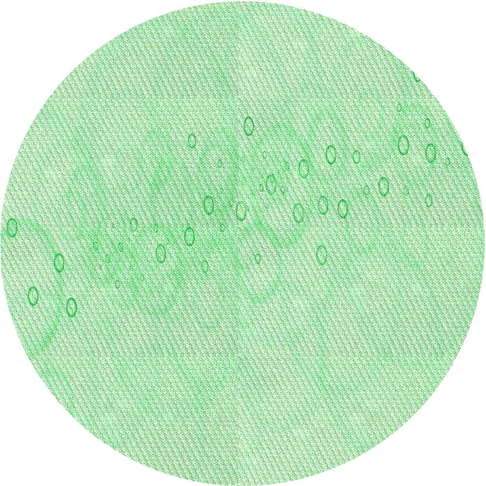 Square Patterned Mint Green Rug, pat445grn