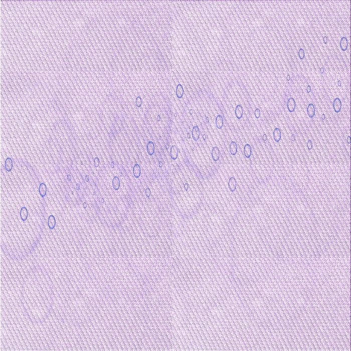 Round Patterned Bright Lilac Purple Rug, pat445pur