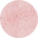 Square Machine Washable Transitional Light Coral Pink Rug in a Living Room, wshpat445rd