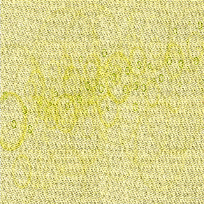 Round Machine Washable Transitional Golden Brown Yellow Rug, wshpat445yw