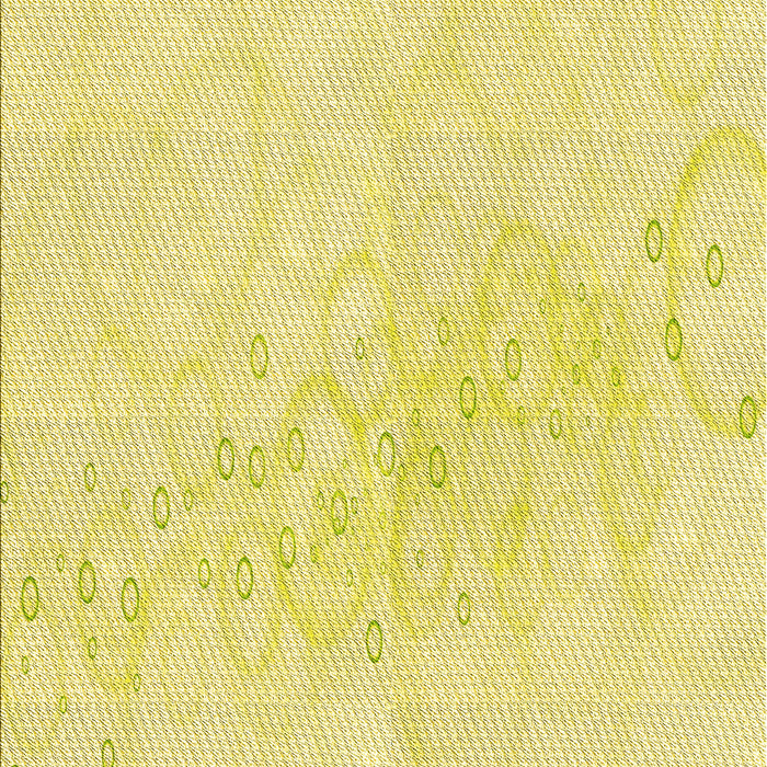 Patterned Golden Brown Yellow Rug, pat445yw