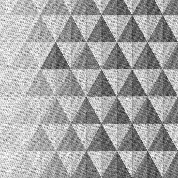 Round Patterned Platinum Gray Rug, pat446gry