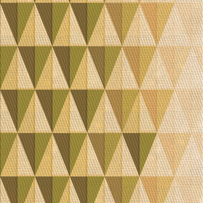 Patterned Dark Golden Brown Rug, pat446org