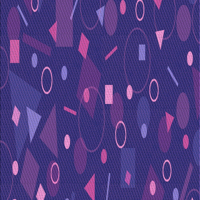 Machine Washable Transitional Bright Purple Rug, wshpat447pur