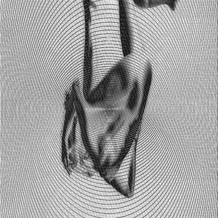 Patterned Gainsboro Gray Rug, pat449gry