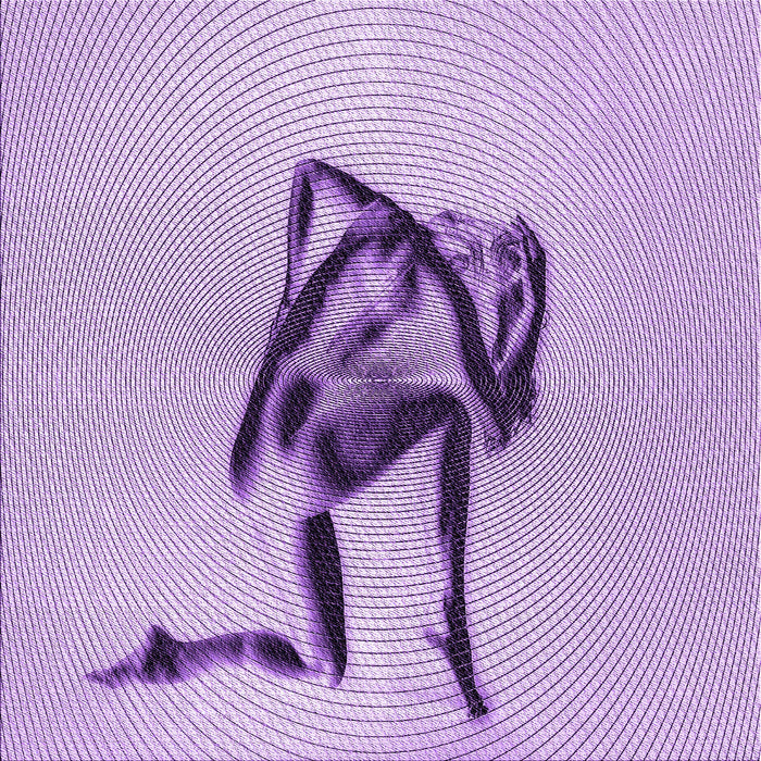 Round Machine Washable Transitional Blossom Pink Rug, wshpat449pur