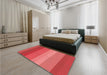 Machine Washable Transitional Red Rug in a Family Room, wshpat45rd