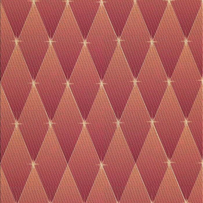 Patterned Bright Orange Rug, pat450brn