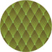 Square Patterned Pistachio Green Rug, pat450grn