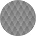 Square Patterned Smokey Gray Rug, pat450gry