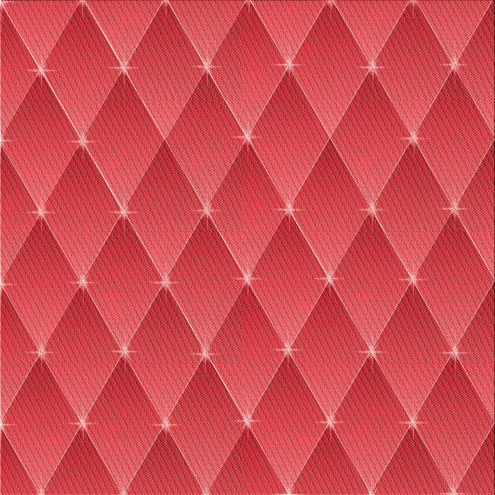 Round Patterned Red Rug, pat450rd