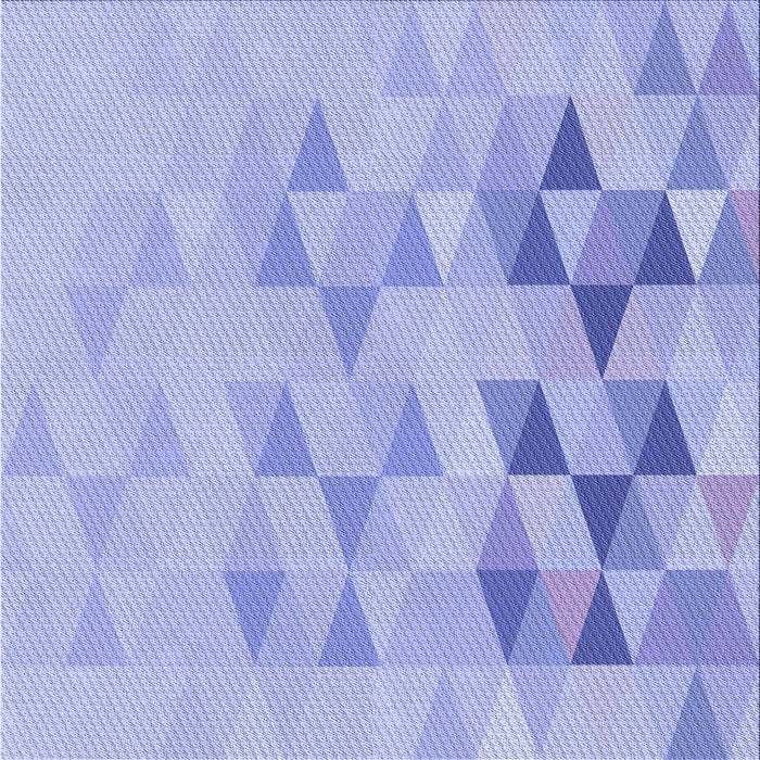 Round Patterned Light Slate Blue Rug, pat451blu
