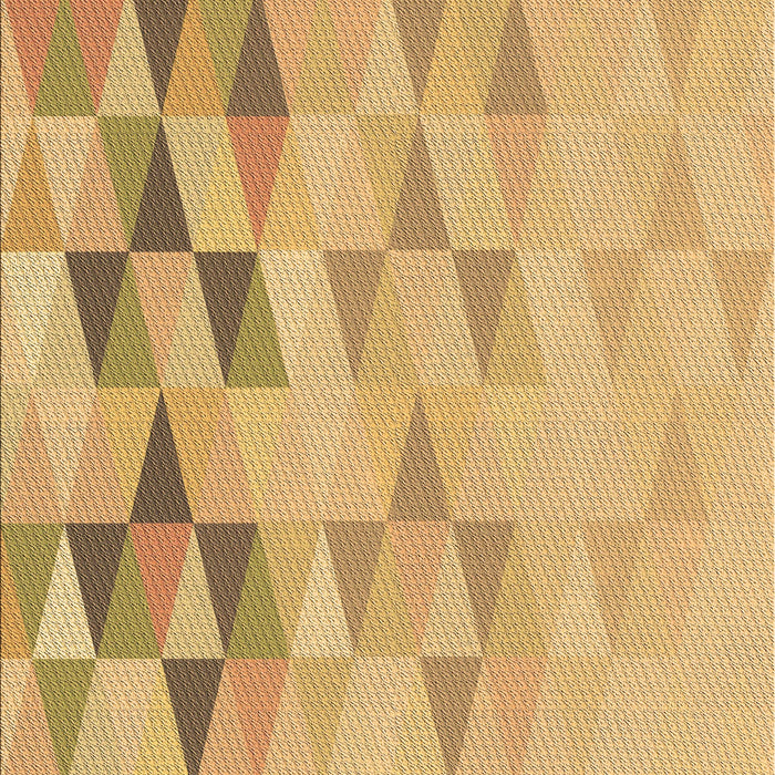 Patterned Cinnamon Brown Rug, pat451brn