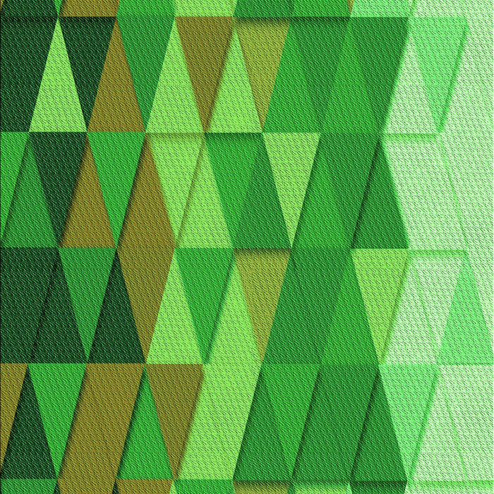 Patterned Dark Lime Green Rug, pat452grn