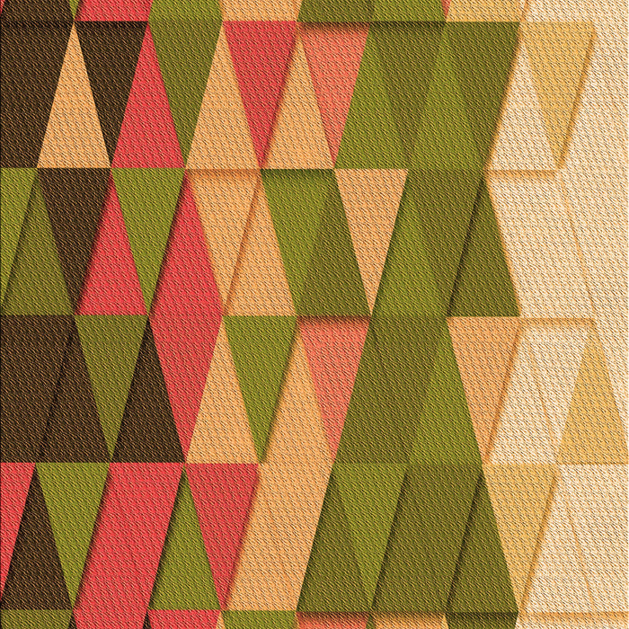 Patterned Mahogany Brown Rug, pat452org