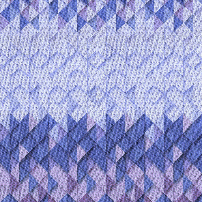 Patterned Jeans Blue Rug, pat453blu