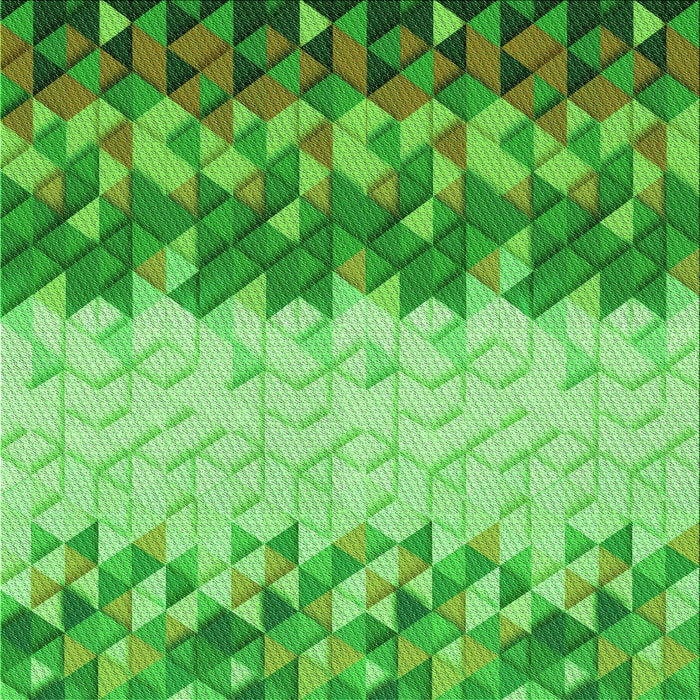 Round Machine Washable Transitional Emerald Green Rug, wshpat453grn