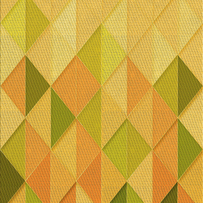 Machine Washable Transitional Deep Yellow Rug, wshpat454yw