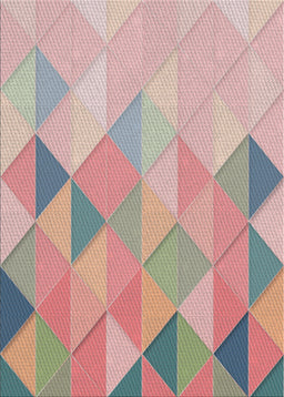 Patterned Desert Sand Beige Modern Rug, pat454