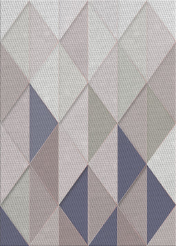 Patterned Dark White Beige Novelty Rug, pat455