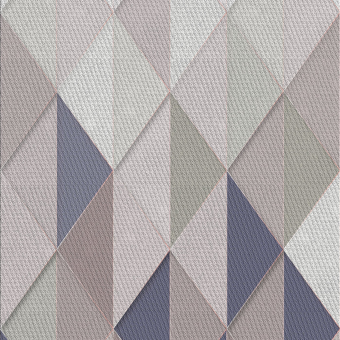 Patterned Dark White Beige Novelty Rug, pat455