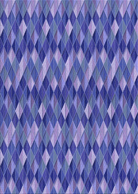 Machine Washable Transitional Purple Rug, wshpat456blu