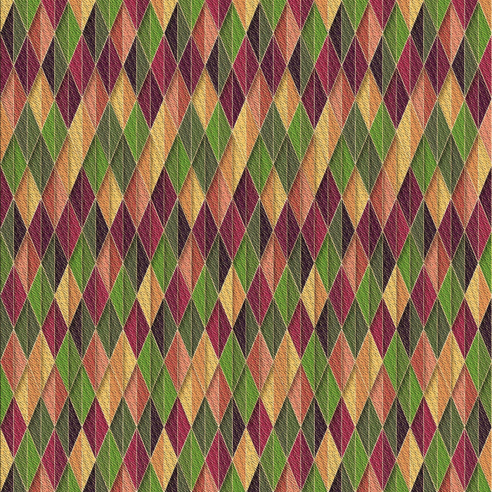 Patterned Brown Red Rug, pat456brn