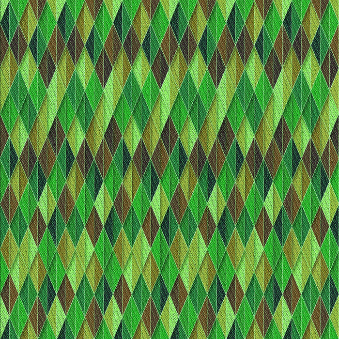 Patterned Seaweed Green Rug, pat456grn