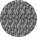 Square Machine Washable Transitional Gray Rug in a Living Room, wshpat456gry