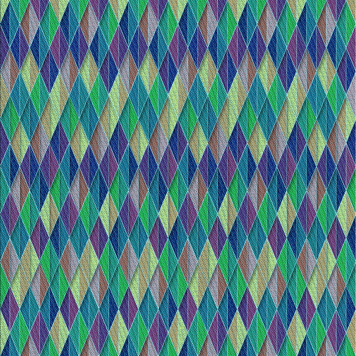 Patterned Mint Green Rug, pat456lblu