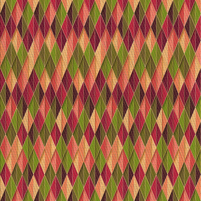 Patterned Cinnamon Brown Rug, pat456org