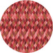 Square Machine Washable Transitional Red Rug in a Living Room, wshpat456rd