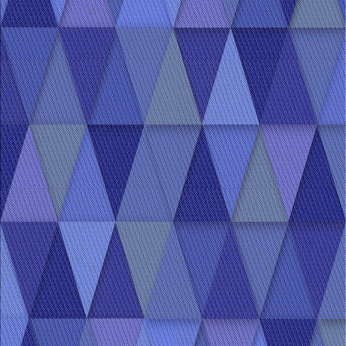 Patterned Blue Orchid Blue Rug, pat457blu