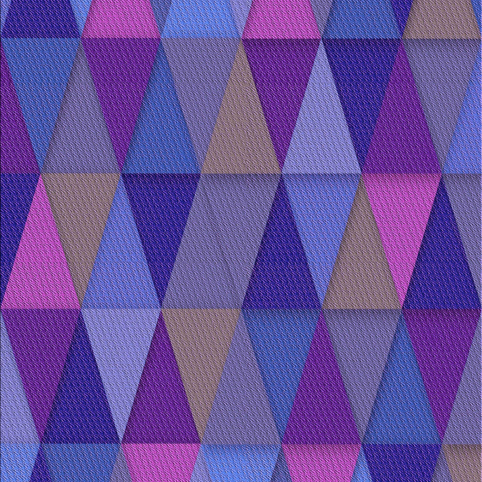 Patterned Blue Violet Purple Rug, pat457pur