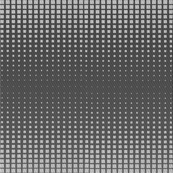 Round Patterned Black Rug, pat458gry