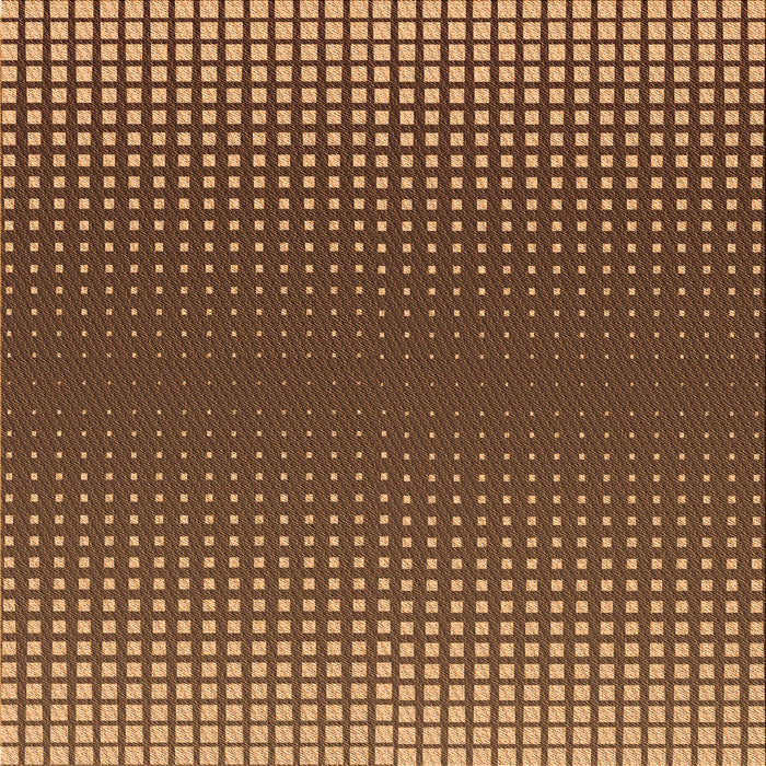 Round Patterned Red Brown Rug, pat458org