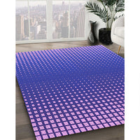 Patterned Purple Rug, pat458pur