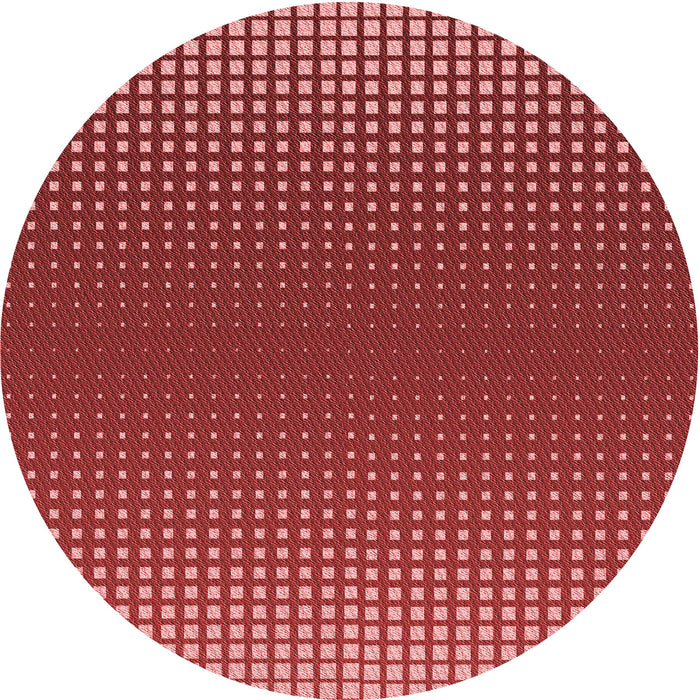 Square Patterned Red Rug, pat458rd