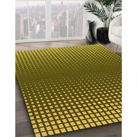 Patterned Brown Rug, pat458yw