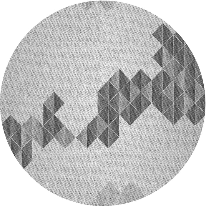 Square Machine Washable Transitional Gunmetal Gray Rug in a Living Room, wshpat459gry