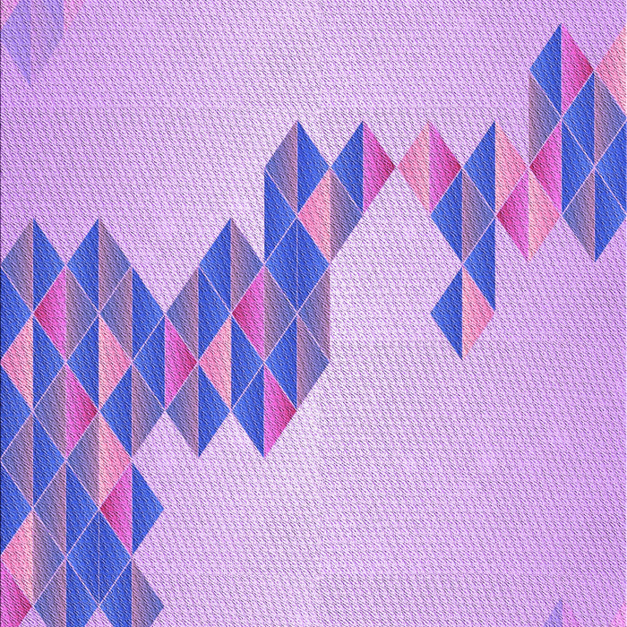 Machine Washable Transitional Purple Rug, wshpat459pur