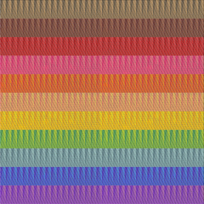 Square Patterned Brown Novelty Rug, pat45