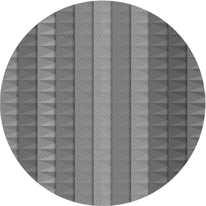 Square Machine Washable Transitional Carbon Gray Rug in a Living Room, wshpat46gry