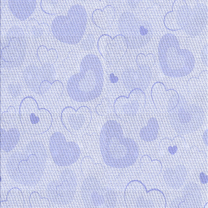 Patterned Lavender Blue Rug, pat460blu