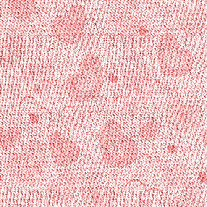 Patterned Pastel Red Pink Rug, pat460rd