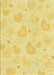 Patterned Golden Brown Yellow Rug, pat460yw