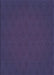 Patterned Plum Purple Rug, pat461blu